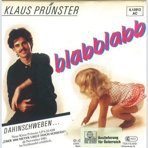 Klaus Prünster - Blabblabb (7", Single)