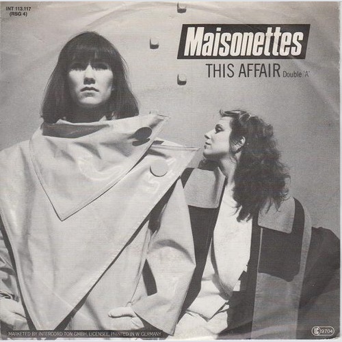 Maisonettes* - This Affair / Say It Again (7", Single)
