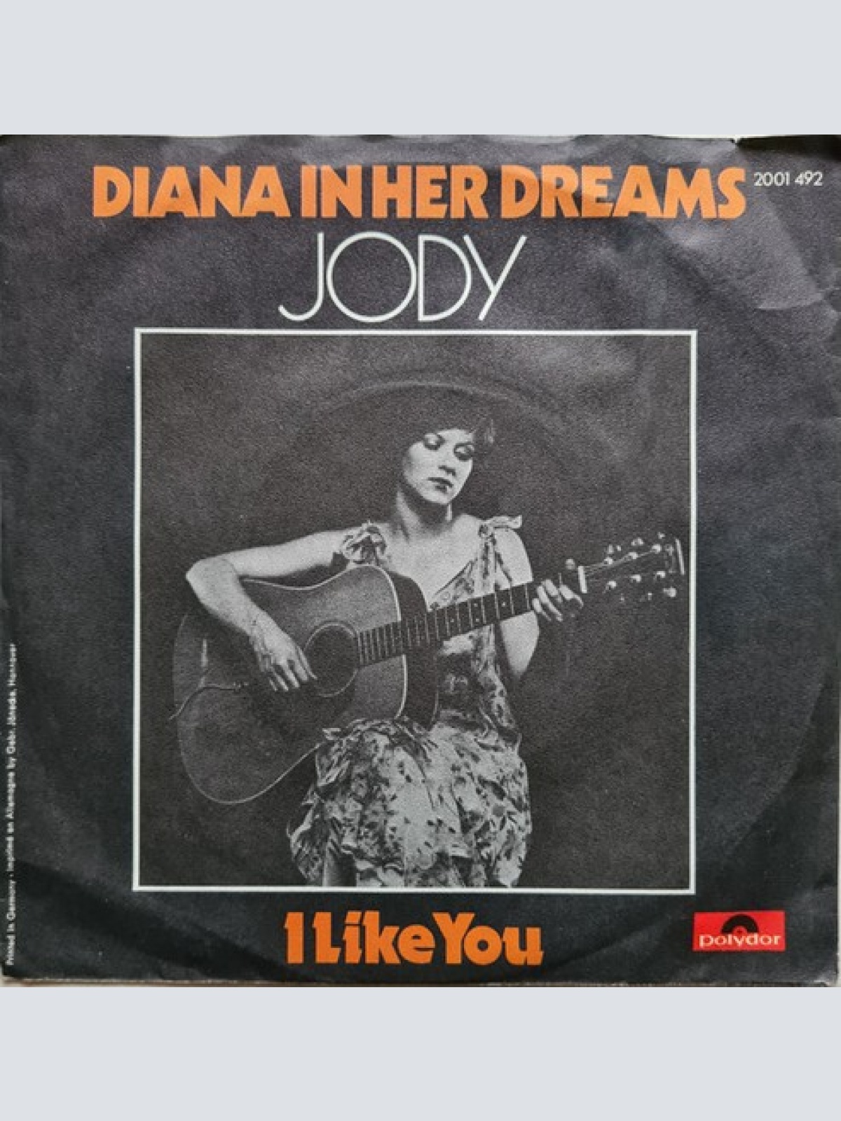 Jody* - Diana In Her Dreams (7", Single)
