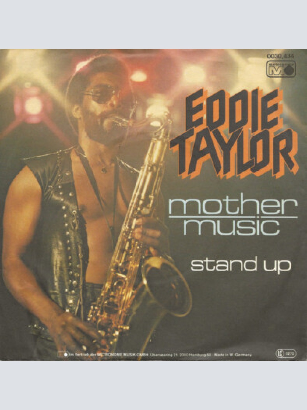 Eddie Taylor - Mother Music / Stand Up (7", Single)