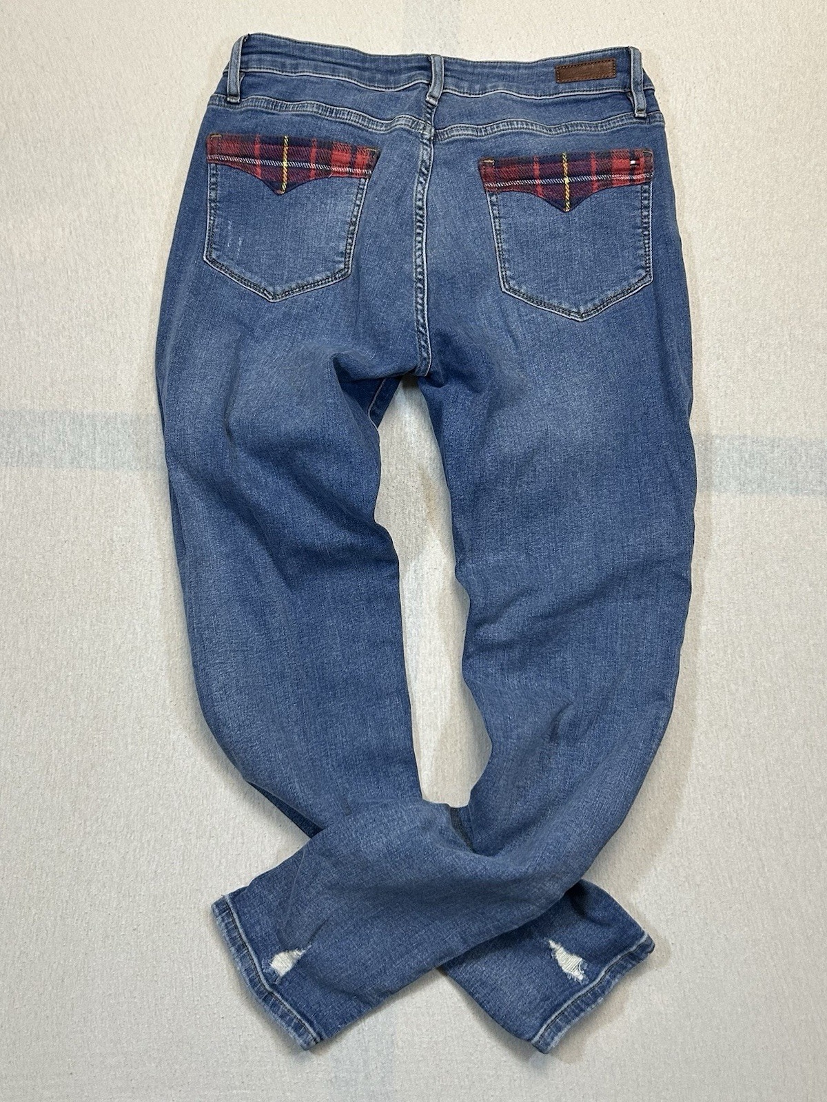 Tommy Hilfiger Damenjeans Venice Rw Leila Slim Größe 31/32 Blau Vintage look