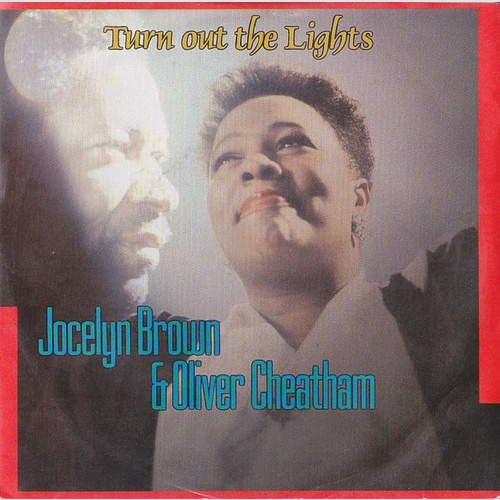 Jocelyn Brown & Oliver Cheatham - Turn Out The Lights (7", Single)