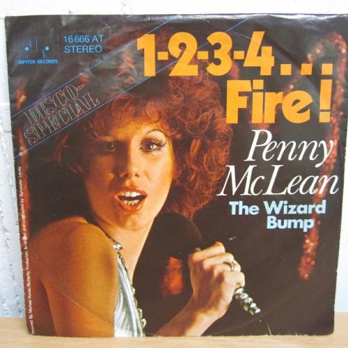 Single /  Penny McLean ?– 1-2-3-4...Fire!   /  AUT  PRESS / RAR /