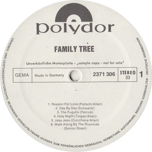 Family Tree (4) - Family Tree (LP, Album, Promo)