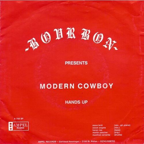Bourbon (4) - Modern Cowboy (7", Single)