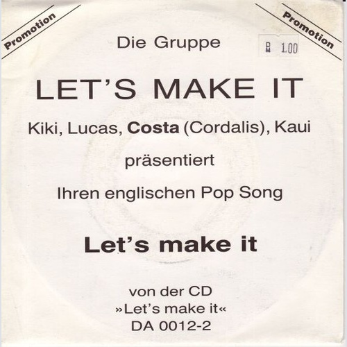 Let's Make It - Let's Make It (7", Single, Promo)