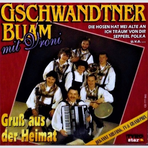 Gschwandtner Buam Mit Vroni (2) - Gruß Aus Der Heimat (CD)