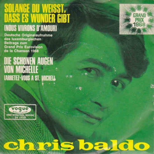 Chris Baldo - Solange Du Weisst, Das Es Wunder Gibt (7", Single)