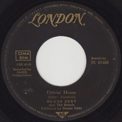 Duane Eddy - Drivin' Home (7")