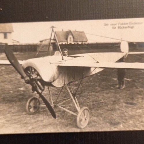 Der Neue Fokker Eindecker für Rückenflüge Flugzeug 50185 Ga