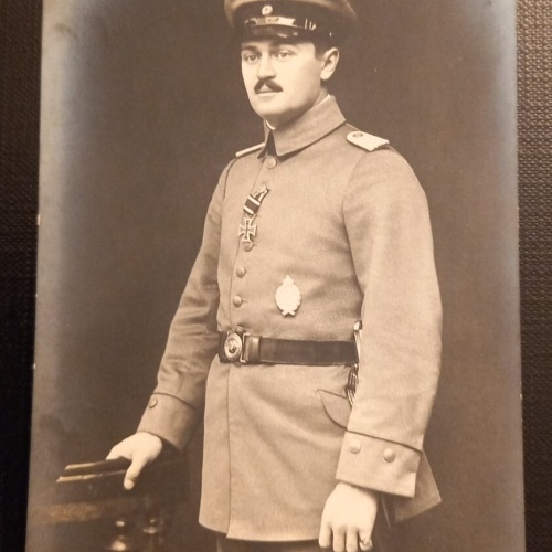 I WK Flieger Leutnant H. Hirth Fliegerabzeichen Abzeichen Uniform 50176 GA SH1