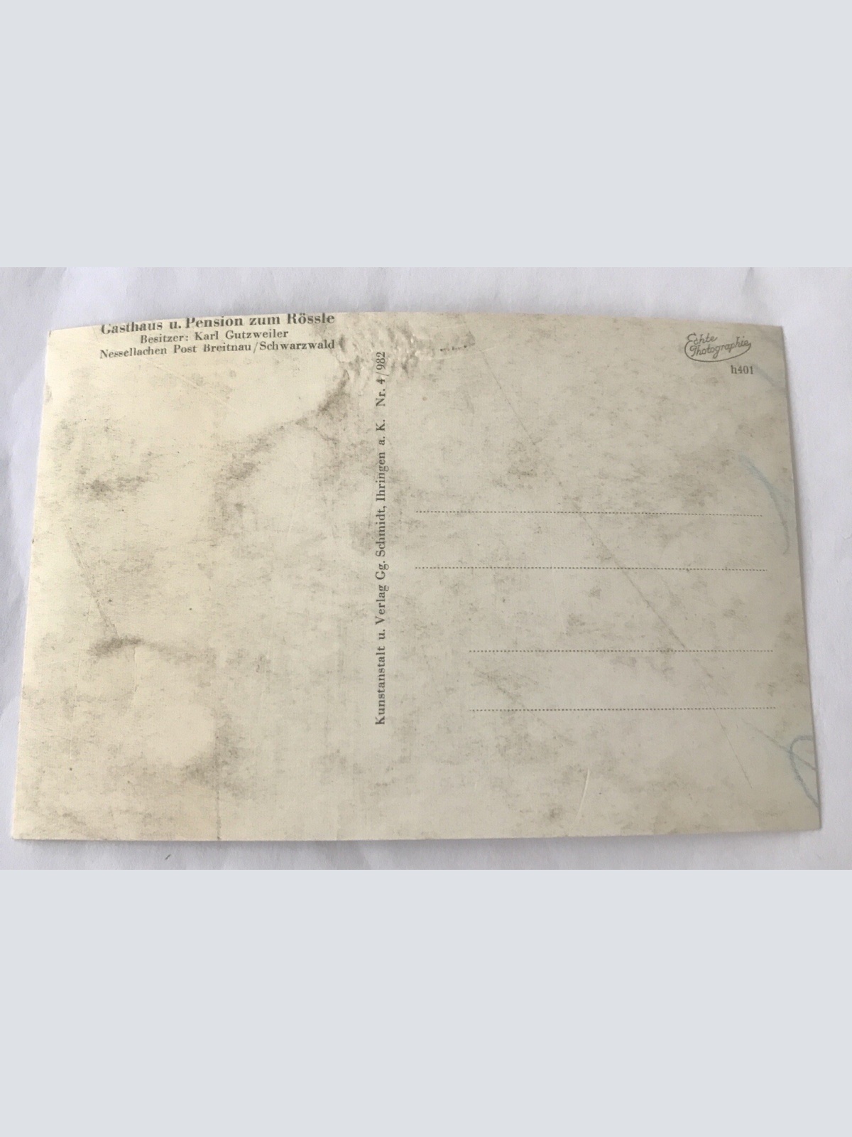 AK, Nessellachen, Panoramablick, Berge (110208 BW)