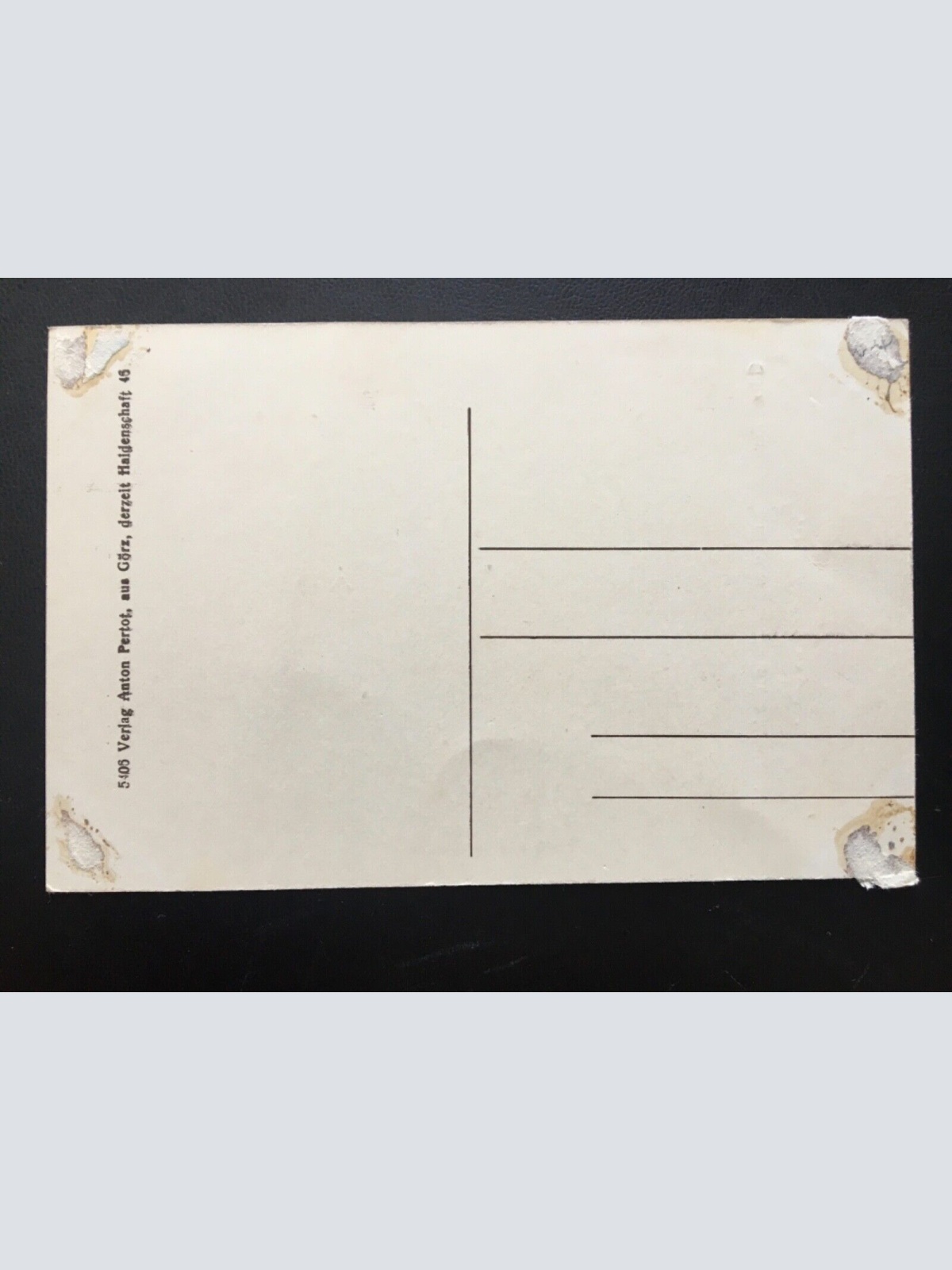 Görz - Zerstörte Druckerei Mariana in Via Municipio - Gorizia 170045 TH