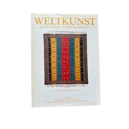 4779 C. A. Breuer WELTKUNST. AKTUELLE ZEITSCHRIFT FÜR KUNST UND ANTIQUITÄTEN.