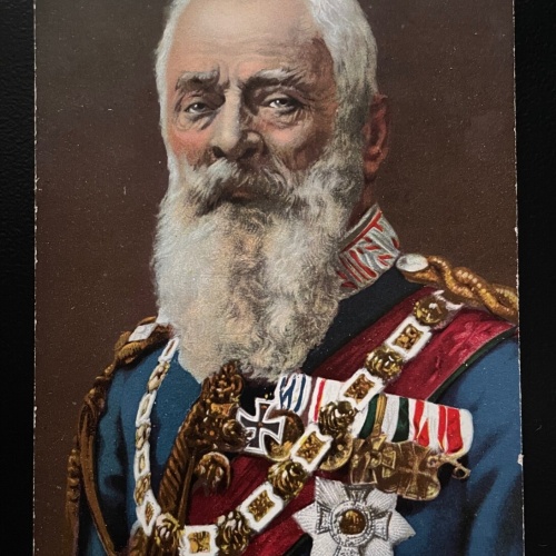 Porträt Prinzregent Luitpold von Bayern Orden Uniform Militär Krieg 402440 SH1
