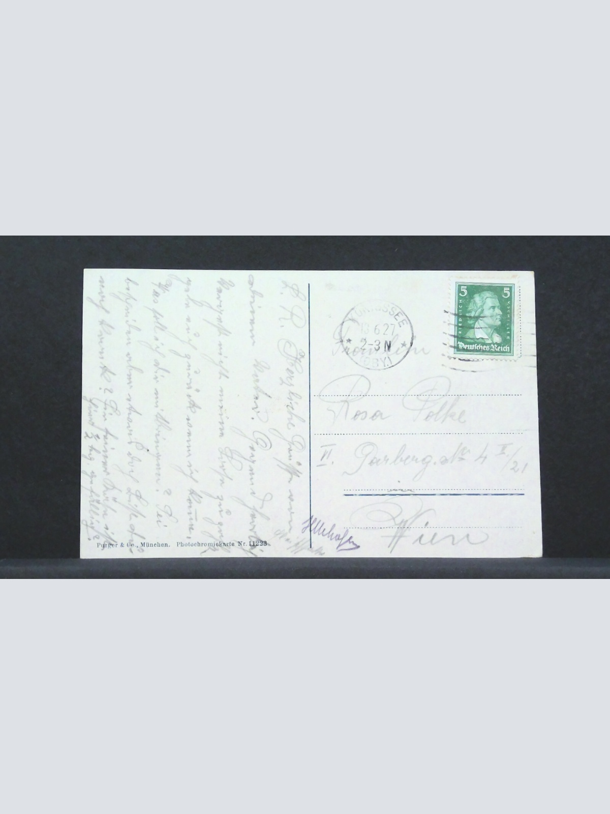 Berchtesgaden mit Watzmann und Hochkalter JW 00223 F