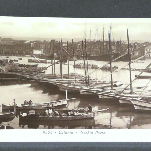 Calania Vecchio Porto Schiffe Hafen JW 500271 F