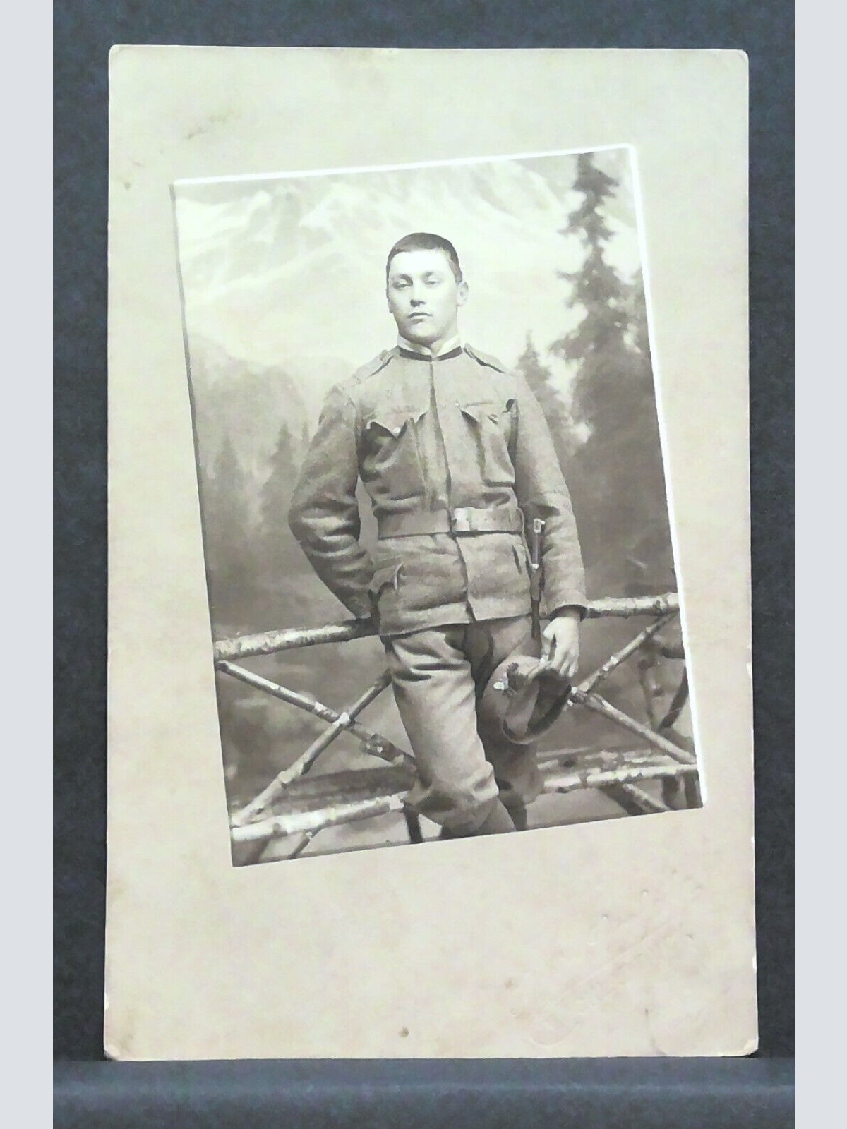 Porträt K&K Soldat unbekannt JW 500263 F