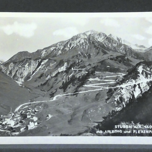 Stuben am Arlberg mit Felxenpass JW 402954 F