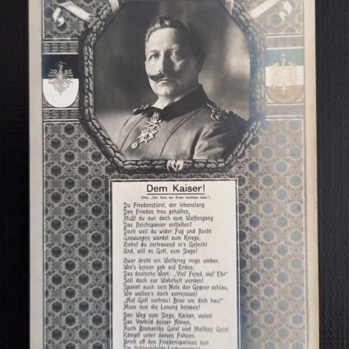 S.M.Kaiser Wilhelm II Dem Kaiser 50161 Ga SH1