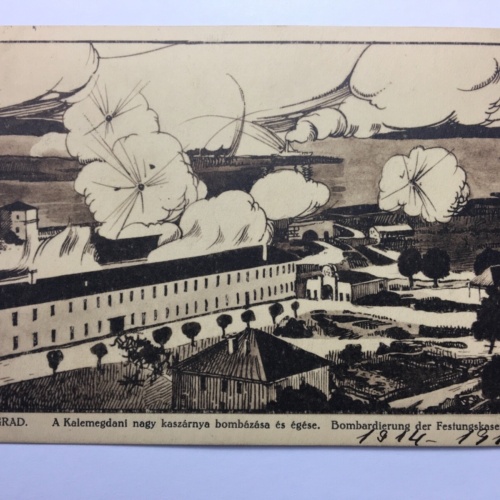 Belgrad - Bombadierung der Festungskaserne 30065 TH SH1