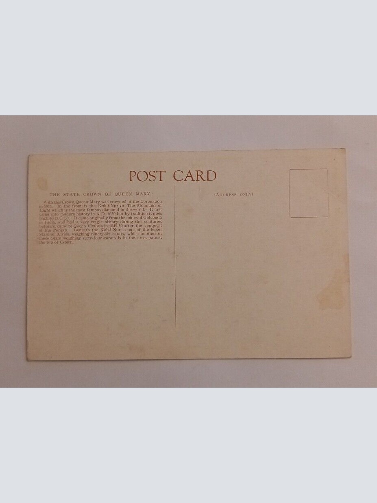 Krone The State Crown of Queen Mary 600639A gr