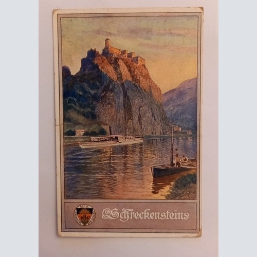 Schreckenstein See mit Boote 600650A gr D