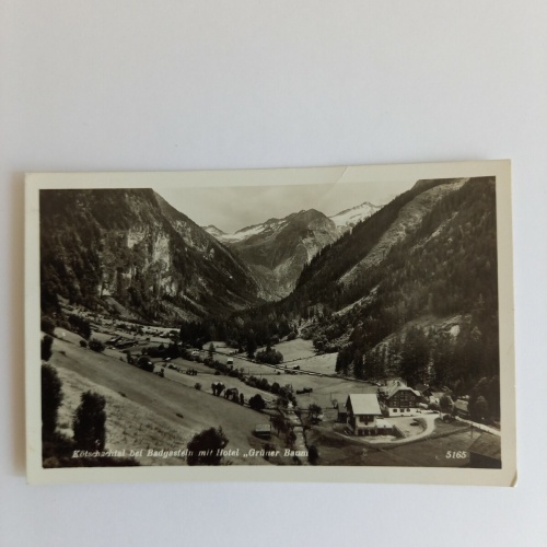 Kötschachtal Badgastein mit Hotel Grüner Baum 140390 GR