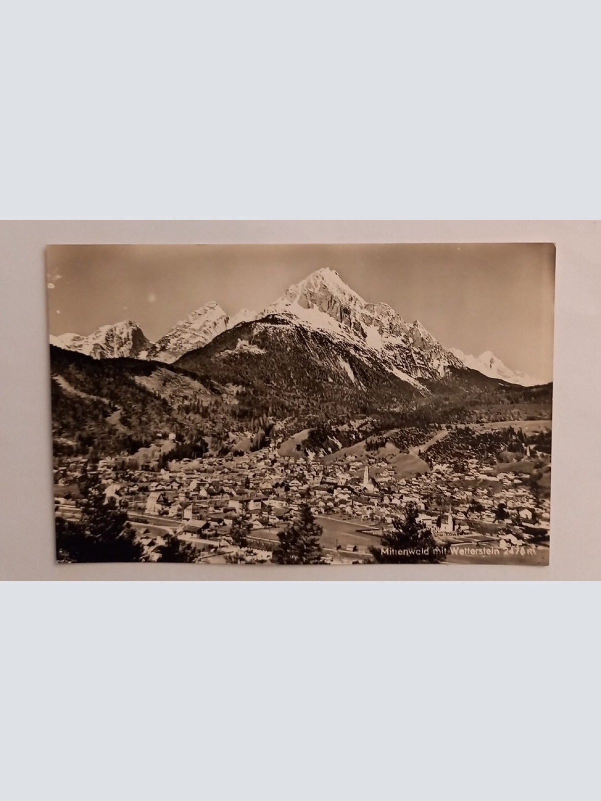 Mittenwald mit Wetterstein 600658A gr D