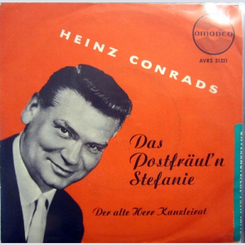 Single / HEINZ CONRADS / AMADEO / MUSTERPRESSUNG / AUSTRIA / RAR /