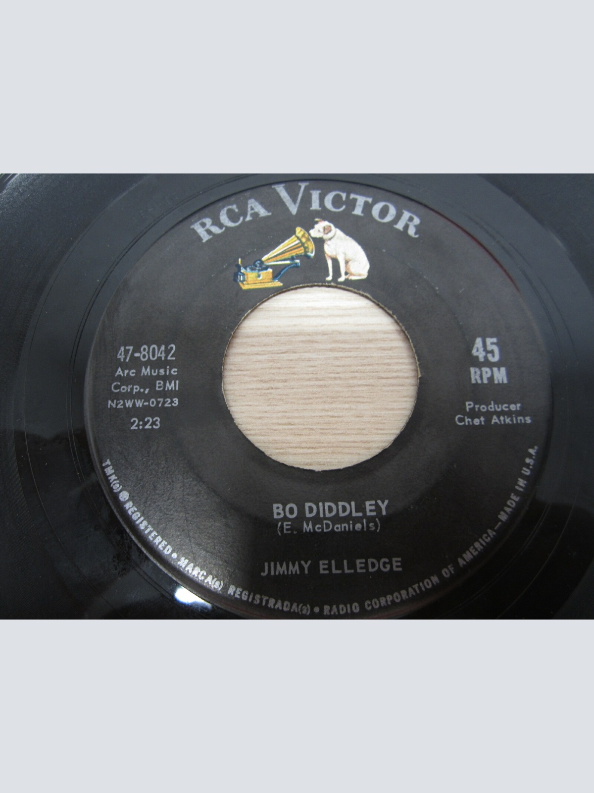 Single /   Jimmy Elledge ?– Bo Diddley / Diamonds  / USA  PRESS / RAR /