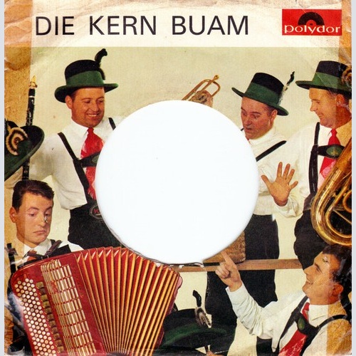 Die Kern Buam - Teif Im Böhmerwald / Jubiläumspolka (7", Single, Mono)