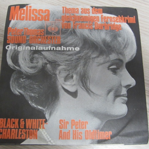 Single /  Peter Thomas Sound Orchester / Melissa  / DE PRESS / RAR /