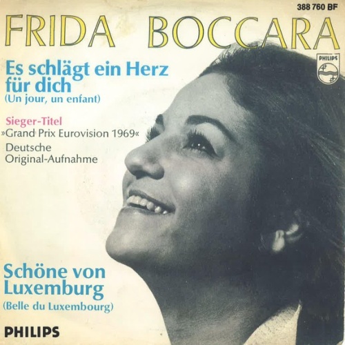 Frida Boccara - Es Schlägt Ein Herz Für Dich (7", Single, Mono)