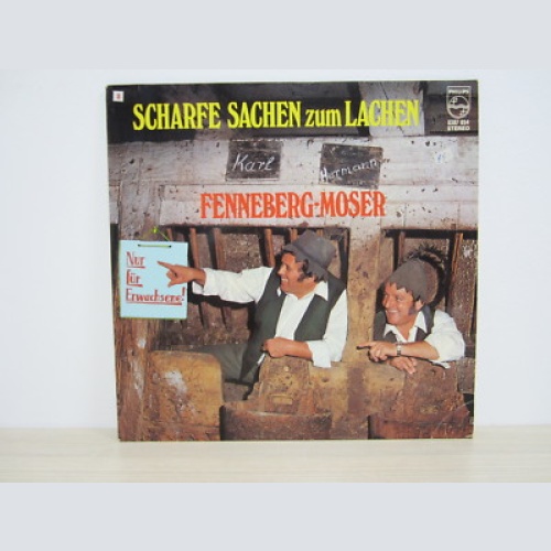 LP / FENNEBERG MOSER / SCHARFE SACHEN ZUM LACHEN / AUSTRIA / RAR / 1973 /