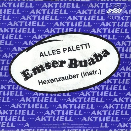 Emser Buaba - Alles Paletti (7", Single)