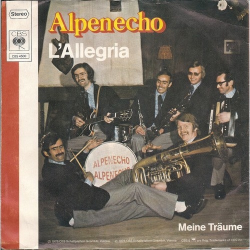 Alpenecho (4) - L'Allegria (7", Single)