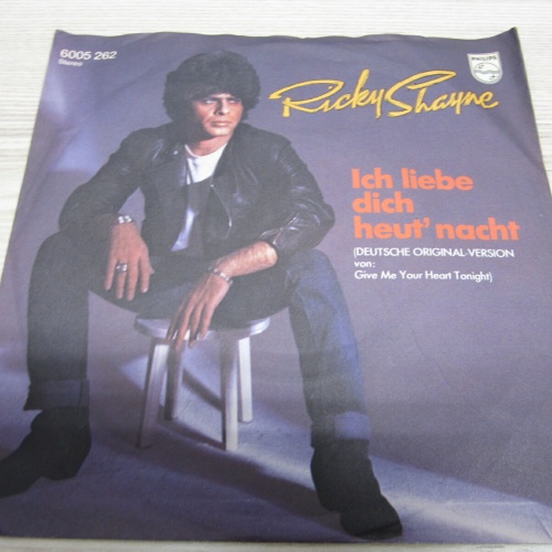 Single /  Ricky Shayne ?– Ich Liebe Dich Heut' Nacht     / DE PRESS / RARITÄT /