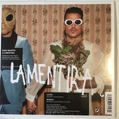 Dani Martín - La Mentira (7", Single, Pin)