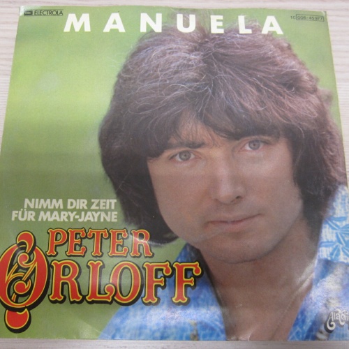 Single /  Peter Orloff ?– Manuela   /  DE PRESS / RAR /