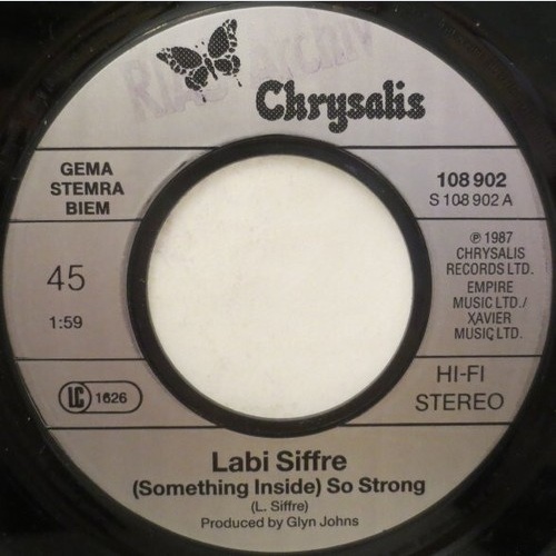 Labi Siffre - (Something Inside) So Strong (7", S/Sided, Single, Promo)