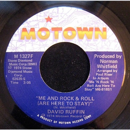 David Ruffin - Me And Rock & Roll (Are Here To Stay) / Smiling Faces Sometime...
