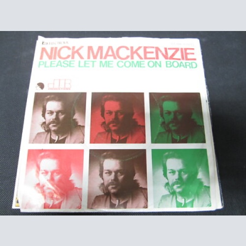 Single / Nick MacKenzie – Please Let Me Come On Board   / DE PRESS /