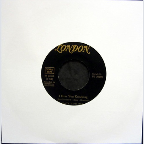 Single / FATS DOMINO / LONDON / DL 20 500 / RARITÄT /