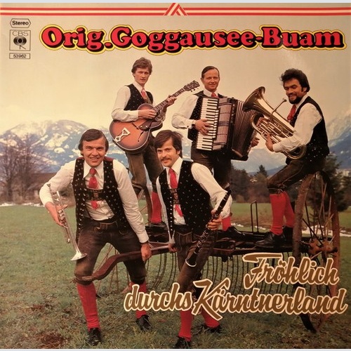 Original Goggausee-Buam - Fröhlich Durchs Kärntnerland (LP)