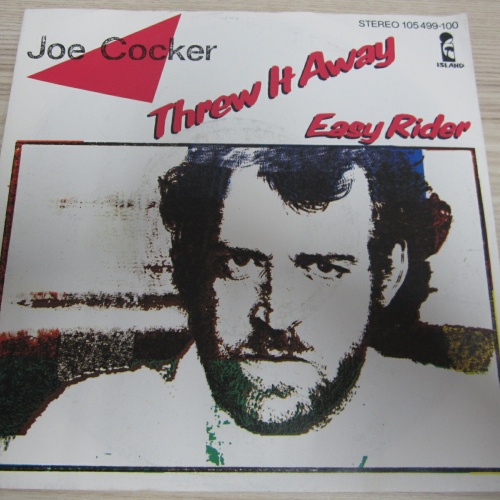 Single /   Joe Cocker ?– Threw It Away       /  DE  PRESS /
