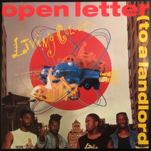 Living Colour - Open Letter (To A Landlord) (7", Single)