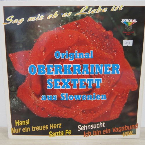 LP / ORIGINAL OBERKRAINER SEXTETT  AUS SLOWENIEN / RARITÄT /