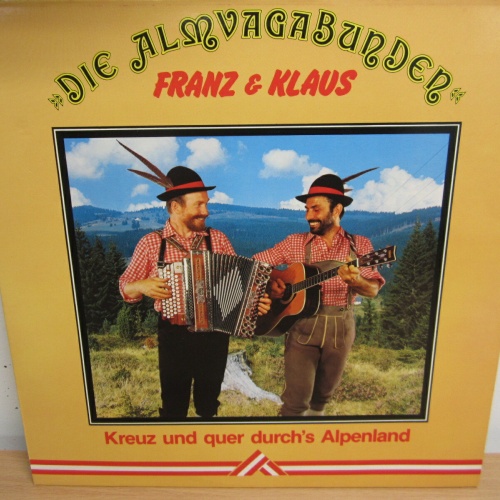 LP / Die Almvagabunden - Franz & Klaus   /  CBS REC. Austria Press / MINT /