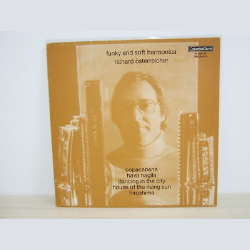 LP / Richard Österreicher ?– Funky And Soft Harmonica / AUSTRIA /  Jazz, Funk /